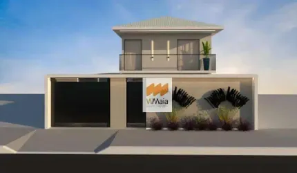 Casa com 4 dormitórios à venda, 120 m²  - Ogiva - Cabo Frio/RJ