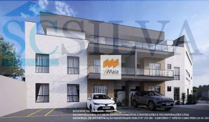 Apartamento com 1 dormitório à venda, 43 m² - Ogiva - Cabo Frio/RJ