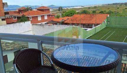 Apartamento com 2 dormitórios à venda, 59 m² - Praia do Forte - Cabo Frio/RJ