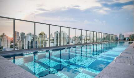 Apartamento para venda Brooklin com 38 metros 1 dormitório  com vaga