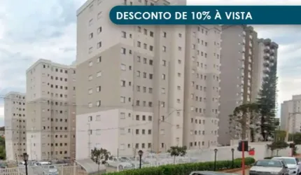 Apartamento 56 m² (01 vaga) - Recreio São Judas Tadeu - São Carlos - SP