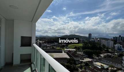 Apartamento novo em andar alto no centro frente batalhão joinville