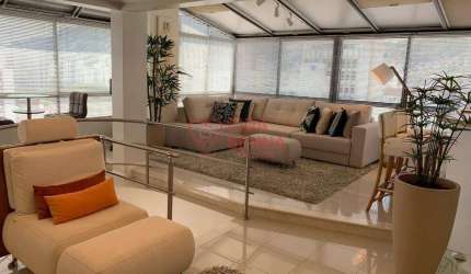 COBERTURA DUPLEX - MOBILIADA - TERRAÇO COM PISCINA PRIVATIVA - 2 VAGAS