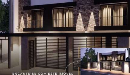 Lindo Geminado de Alto Padrão - 160m² com Piscina