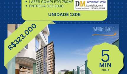 Studio e Apartamento à venda, 36m²  e 51m² - Morretes - Itapema/SC