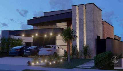 Casa com 4 dormitórios à venda, 250 m² por R$ 1.890.000,00 - Alphaville Nova Esplanada I - Votorantim/SP