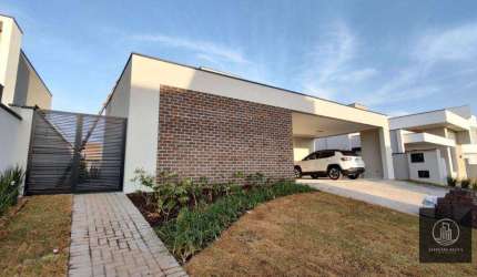 Casa com 4 dormitórios à venda, 258 m² por R$ 2.050.000 - Alphaville Nova Esplanada III - Votorantim/SP