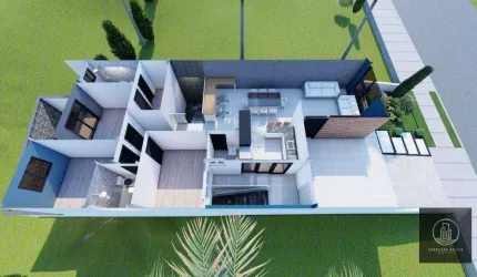 Casa com 3 dormitórios à venda, 200 m² por R$ 1.060.000 - Jardim Villagio Milano - Sorocaba/SP