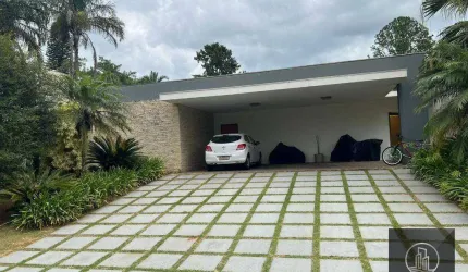 Casa com 3 dormitórios ( 2 suítes) à venda, 445 m² por R$ 3.900.000 - Condomínio Lago Azul - Araçoiaba da Serra/SP
