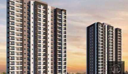 Apartamento lançamento com 3 dormitórios ( sendo 1 suíte) à venda, 60 m² - JJR BUENA VISTA CLUBE -- Boa Vista - Sorocaba/SP