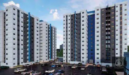 Apartamento lançamento com 2 dormitórios ( sendo 1 suíte) à venda, 50 m² -Residencial Luiza - Jardim Gutierres - Sorocaba/SP