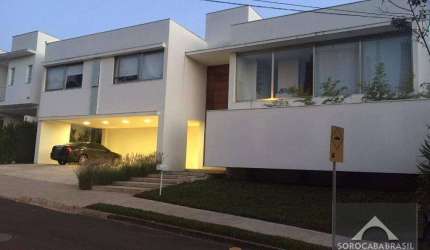 Sobrado com 4 dormitórios à venda, 520 m² por R$ 3.300.000,00 - Condomínio Village Sunset - Sorocaba/SP