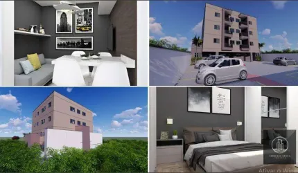 Apartamento com 2 dormitórios à venda, 53 m² por R$ 162.900 - Jardim Europa - LR London Residencial - Sorocaba/SP