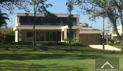 Sobrado com 4 dormitórios à venda, 600 m² por R$ 3.700.000,00 - Lago Azul Condomínio e Golfe Clube - Araçoiaba da Serra/SP