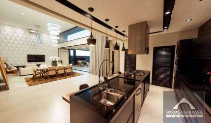 Casa com 5 dormitórios à venda, 480 m² por R$ 3.510.000,00 - Parque Reserva Fazenda Imperial - Sorocaba/SP