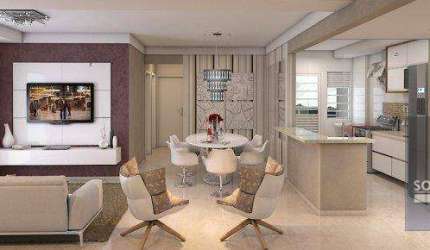 Apartamento com 3 dormitórios à venda, 96 m² por R$ 531.000,00 - Residencial Montpellier - Sorocaba/SP