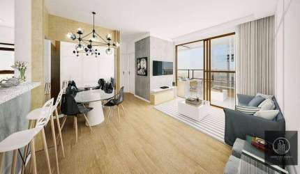 Apartamento com 2 dormitórios à venda, 62 m² por R$ 444.100,00 - Condomínio Riserva Natura - Sorocaba/SP