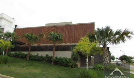 Sobrado com 4 dormitórios à venda, 427 m² por R$ 3.000.000 - Alphaville Nova Esplanada I - Votorantim/SP, Próximo ao Shopping Iguatemi.