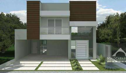 Sobrado com 3 dormitórios à venda, 323 m² por R$ 1.260.000,00 - Condomínio Mont Blanc - Sorocaba/SP
