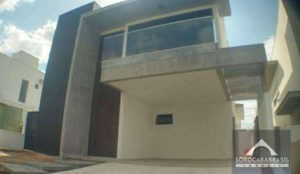 Sobrado com 4 dormitórios à venda, 300 m² por R$ 1.710.000 - Condomínio Mont Blanc - Sorocaba/SP, próximo ao Shopping Iguatemi.
