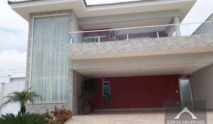 Sobrado com 3 dormitórios à venda, 318 m² por R$ 1.850.000,00 - Condomínio Chácara Ondina - Sorocaba/SP