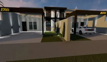 Casa em Construção no Bairro Pinheirinho