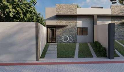 Casa com 3 dormitórios à venda, 91 m² por R$ 424.000,00 - Jardim Neman Sahyun - Londrina/PR