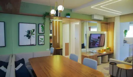 Apartamento com 2 dormitórios à venda, 60 m² por R$ 343.958,00 - Residencial Villa Lombardia - Paulínia/SP