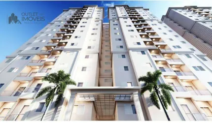 Apartamento com 3 dormitórios à venda, 77 m² por R$ 458.300,00 - Jardim Flamboyant - Paulínia/SP