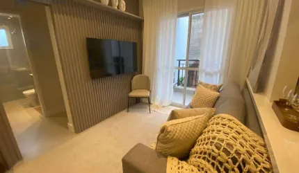 Apartamento com 2 dormitórios à venda, 60 m² por R$ 486.980,00 - Santa Terezinha - Paulínia/SP