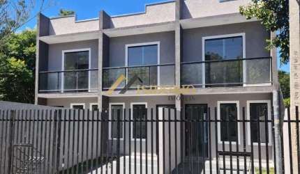 EXCELENTE SOBRADO NOVO!!! 02 QTOS., SACADA, ARQUITETURA MODERNA