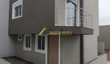 BELÍSSIMO SOBRADO!!! 03 QTOS., SUÍTE, SACADA, 02 GAR., NOVO
