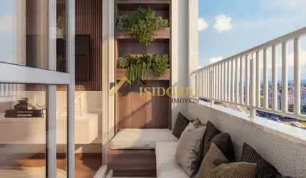 APARTAMENTO NO PINHEIRINHO! 02 QUARTOS, SACADA C/ CHURRASQUEIRA