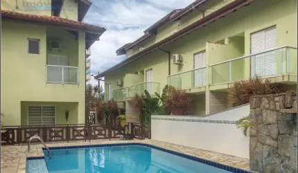 Casa em Village com 3 Quartos, 123m² por R$ 850.000 - Maitinga - Bertioga/SP