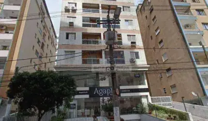Apartamento com 1 dormitório para alugar, 65 m² por R$ 3.200,00/mês - Boqueirão - Santos/SP