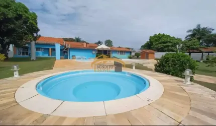 Chácara em condomínio fechado, Vitassay, Boituva, 4 dormitórios, sendo 3 suítes, lazer completo.