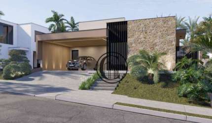 Casa 3 dormitórios à venda, 220 m²  R$ 2.200.000 - Condomínio Residencial Giverny - Sorocaba/SP
