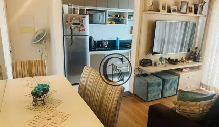 Apartamento com 2 dormitórios à venda, 54 m² por R$ 320.000,00 - Condomínio Edifício Passeo - Sorocaba/SP