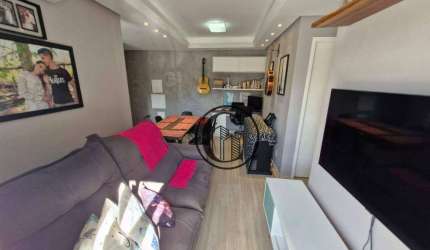 Apartamento com 2 dormitórios à venda, 56 m² por R$ 410.000,00 - Condomínio JR Campolim - Sorocaba/SP