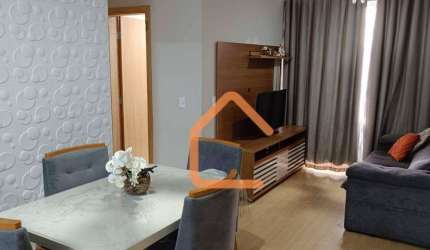 Apartamento com 2 dormitórios à venda, 50 m² por R$ 265.000,00 - Inconfidentes - Pouso Alegre/MG