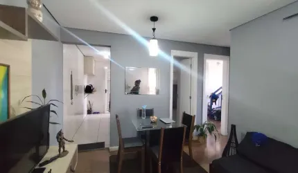Apartamento para Venda em Jandira, Jardim São Luiz, 2 dormitórios, 1 banheiro, 1 vaga