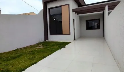 EXCELENTE CASA O3 QUARTOS EM ARAUCARIA
