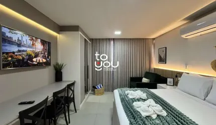 Flat para Venda em João Pessoa, Jardim Oceania, 1 dormitório, 1 suíte, 1 banheiro