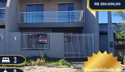Casa com 3 quartos à venda na Rua São Judas Tadeu, 1305, VOLTA GRANDE, Rio Negro, 86 m2 por R$ 250.000