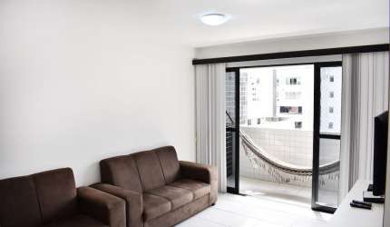 Invista nesse Apartamento Quarto e sala mobiliado em Ponta Verde, Maceió/AL