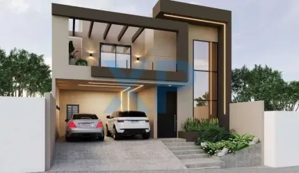 Casa de Alto Padrão no Bairro Manoel Valinhas em Divinópolis-MG: Moderna e Espaçosa, com 4 Quartos, 2 Suítes e 230,79 m² de Área.