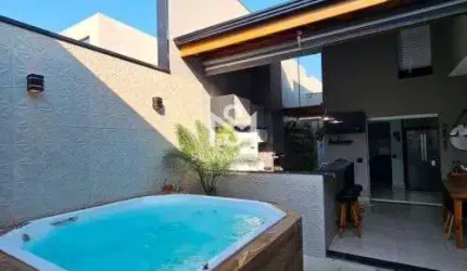 Condomínio Residencial Viena Indaiatuba - Casa em Condomínio com 03 suítes e escritório - Residencial Viena -Indaiatuba/SP