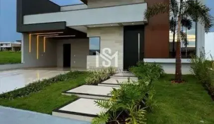 Condomínio Dona Maria Cândida Indaiatuba/SP - Casa de  Condomínio com 03 suítes e escritório- Residencial Dona Maria Cândida Indaiatuba/SP