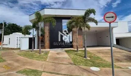 Condomínio Residencial Viena Indaiatuba - Casa em Condomínio com 03 suítes, escritório e piscina - Indaiatuba/SP