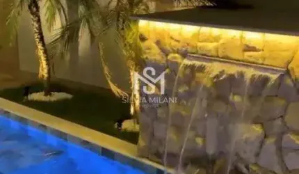 Condomínio Evidências Residencial Indaiatuba - Casa de  Condomínio em Indaiatuba com 03 suítes, escritório e piscina